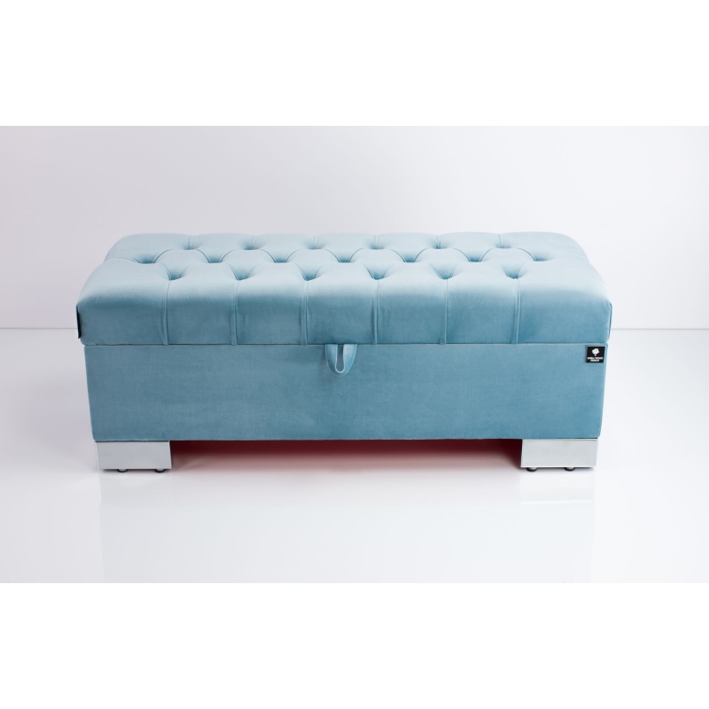 Tufted Storage Bench